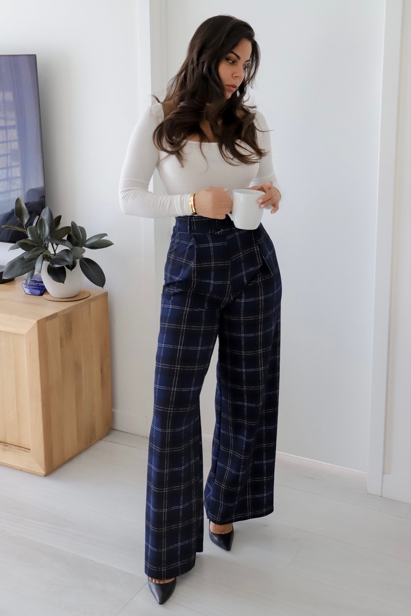 How To Style Plaid Pants