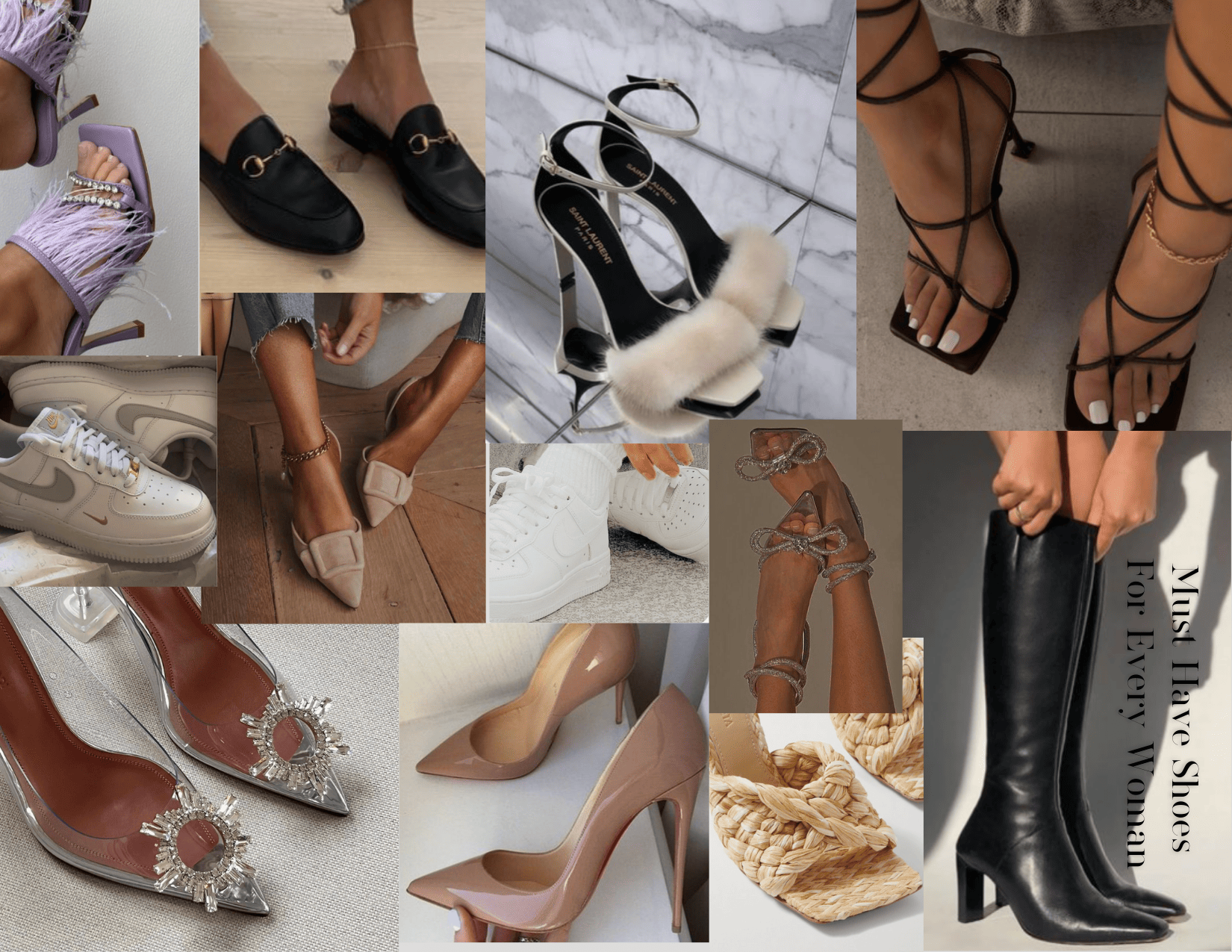 12 Pairs of Shoes Every Woman Should Own
