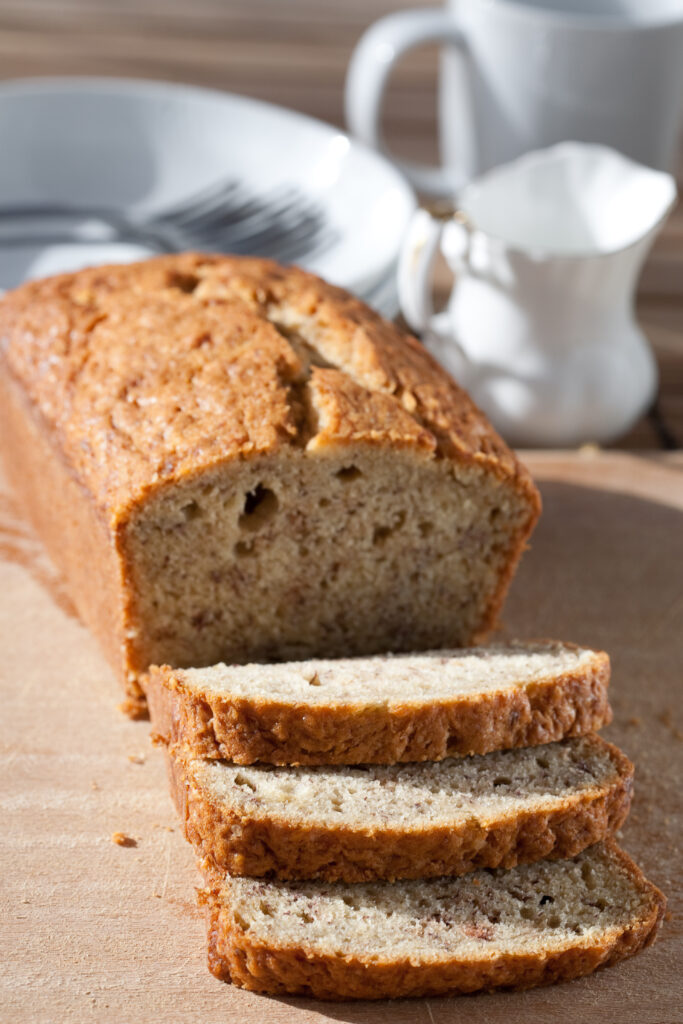 Homemade baked loaf