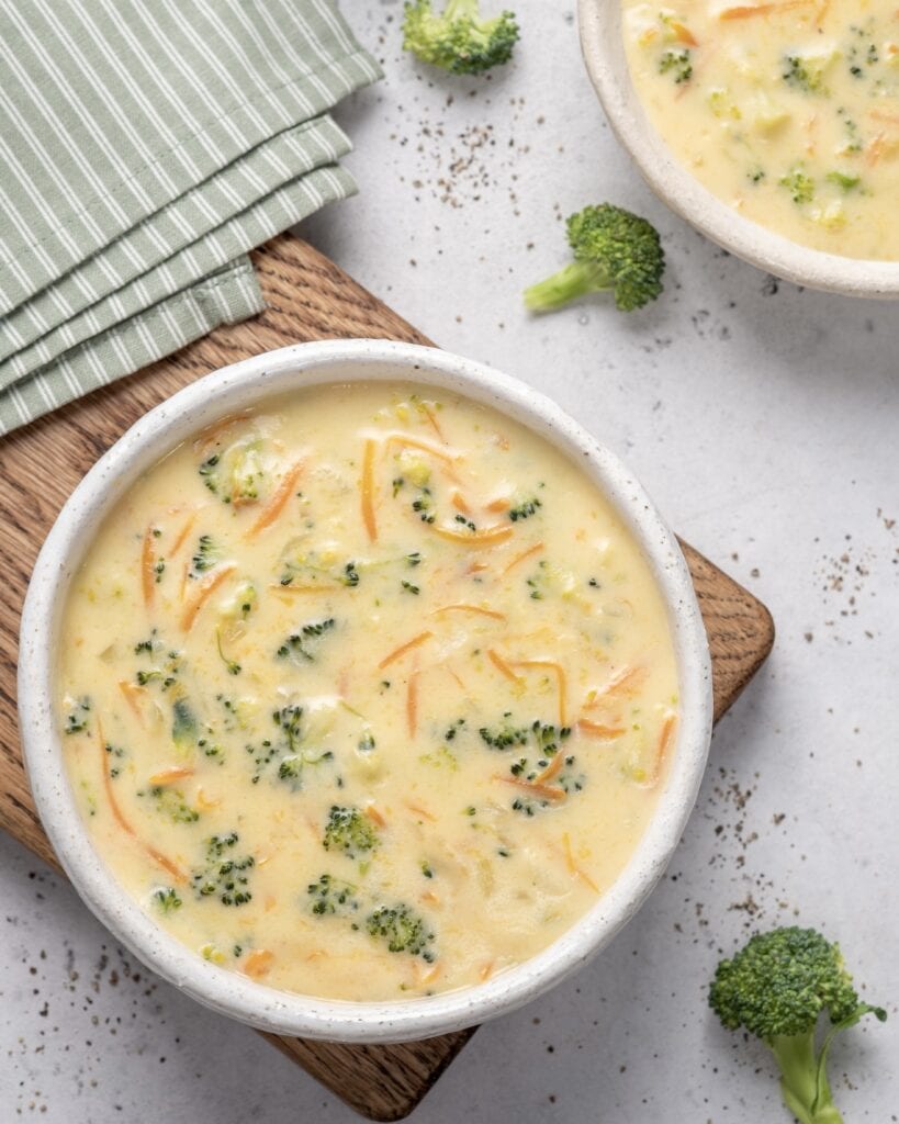 Vegan Broccoli And Cheese Soup