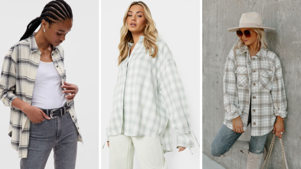 How to Style A White Flannel