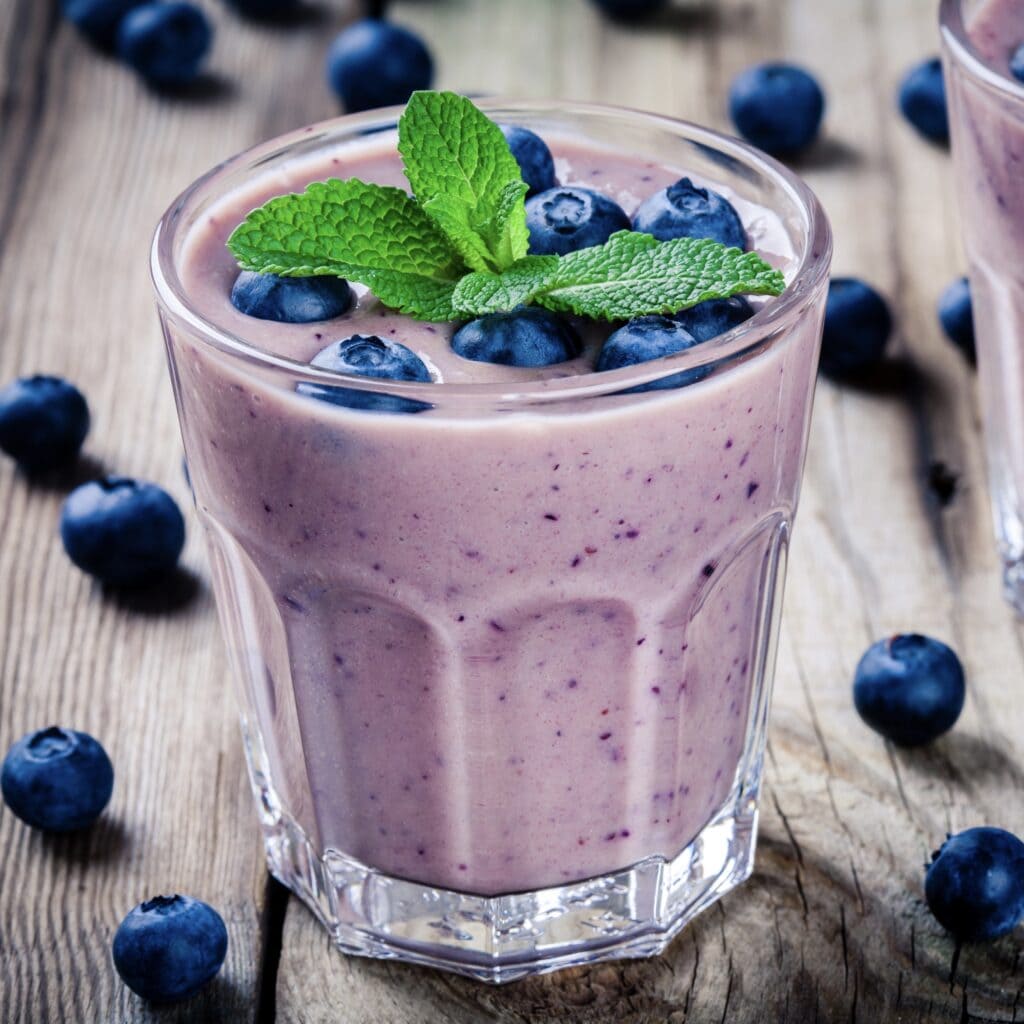 Mixed Berry Smoothie | High Protein Snacks For Kids