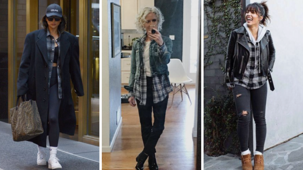 How to style a Flannel under a jacket
