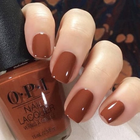 Burnt Sienna Nails