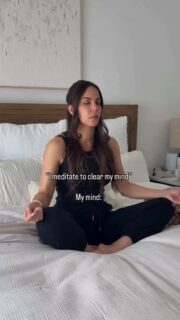 Never clearing my mind, but always working out exactly how I feel. 
#thatgirlenergy #meditationforbeginners #liveyourbestlife